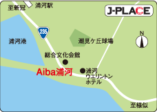 Ａｉｂａ浦河地図